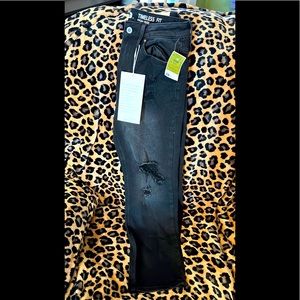 hi rose timeless fit vintage stretch black jeans